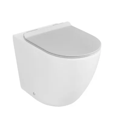 Copriwater serie Tokyo bianco con chiusura soft close e sgancio rapido