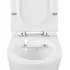 Set sanitari sospesi salvaspazio Rimless Serie Tokyo con copriwc rallentato