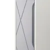 Colonna sospesa da bagno 30x150 azzurro polvere con ripiani Furore