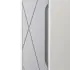 Colonna sospesa da bagno 30x150 azzurro polvere con ripiani Furore
