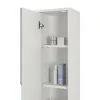 Colonna sospesa da bagno 30x150 azzurro polvere con ripiani Furore