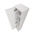 Colonna sospesa da bagno 30x150 azzurro polvere con ripiani Furore