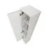 Colonna sospesa da bagno 30x150 azzurro polvere con ripiani Furore