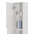 Colonna bagno sospesa 30x150 Furore verde salvia con ripiani interni