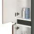 Colonna bagno sospesa alta noce canaletto Minori/Maiori 30x150 cm