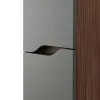 Colonna bagno sospesa 30x150 verde Maiori/Minori con ripiani interni