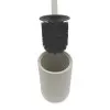 Dettaglio Porta scopino wc in poliresina crema Marica