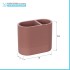 Informazioni tecniche Set accessori bagno 2 pezzi in poliresina terracotta Marica
