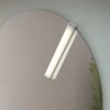Lampada LED 26 cm cromo per specchio a filo luce naturale 4000K