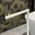 Dettaglio 1 Piantana porta rotolo e scopino da appoggio in acciaio bianco opaco Style