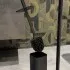 Dettaglio 2 Piantana porta rotolo e scopino da appoggio in acciaio nero opaco Fusion