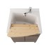 Tavoletta lavapanni per vasca in ceramica Dolomite Revine da 60 cm in legno