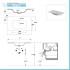Scheda tecnica lavabo Mobile bagno a terra 80 cm bianco e rovere con 2 ante soft-close Kleo