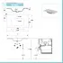 Scheda tecnica lavabo Mobile bagno a terra 80 cm bianco e rovere con 2 ante soft-close Kleo