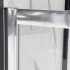 Dettagli Box doccia semicircolare 80x80 cm cromo scorrevole in cristallo trasparente Tay