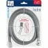 Laccio doccia flessibile silver in PVC 150 cm