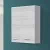 Pensile Grigio Salvaspazio due ante per bagno e lavanderia 60x70