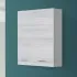 Pensile Grigio Salvaspazio due ante per bagno e lavanderia 60x70