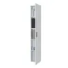 Mobile pensile bagno H. 150 cm in legno grigio con anta reversibile