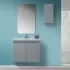 mobile bagno moderno salvaspazio opaco