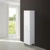 Colonna Bagno 35 Portasciugamani Bianco 2 Ante 1 Cassetto Stella