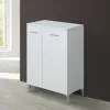 Base Bagno A 2 Ante Bianca L.60