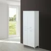 Armadio o Scarpiera 60 Bianco 4 Ante Stella