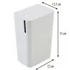 Misure Pattumiera 8 litri Bianca con coperchio push online su Inbagno.it