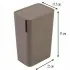 Misure Pattumiera 8 litri Bianca con coperchio push online su Inbagno.it