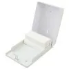 Dosatore Salviette Carta Piegata Bianco in ABS a Muro