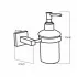Dispenser Sapone Liquido Acciaio e Vetro Satinato