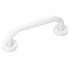 Maniglione Di Sicurezza 30 cm in Acciaio Bianco Per Bagno