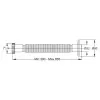 Sifone Universale Flessile ed Estensbile