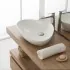 Ciotola da Appoggio in Ceramica Bianco Lucido