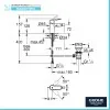 Miscelatore bidet grohe bauedge
