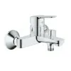 Miscelatore vasca/doccia grohe bauedge in ottone cromo senza doccetta e laccio