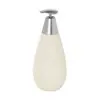 Dispenser Sapone Liquido in Ceramica Bianco Gusto Etnico Feridras - 1 Dispenser Sapone Liquido in Ceramica Bianco Gusto Etnico Feridras - 1