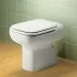 Copriwater Champagne Serie Conca Ideal Standard in Legno Rivestito con Cerniere Inbagno - 6