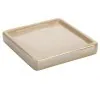 Portasapone In Ceramica Lucida Beige A Forma Di Cubo Portasapone In Ceramica Lucida Beige A Forma Di Cubo