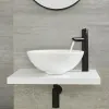 Sifone Nero Opaco per Lavabo