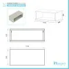 Misure Composizione Bagno da 110 cm