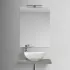 Mensola Portalavabo Grigio Cemento per Lavabi da Appoggio da 60 cm Inbagno - 3