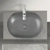 Mensola Porta Lavabo Grigio Cemento