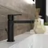 Miscelatore per Lavabo Nero Opaco con Piletta Click Clack