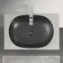 Mensola Porta Lavabo Grigio Nuvola da 80 cm