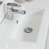 Mobile Bagno Sospeso 2 Ante Tortora L.80cm con Specchio Feridras - 10
