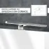 Illuminazione specchio bagno L. 50 cm 4000K installabile su specchio con cornice