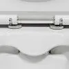 Sanitari a terra Rimless serie Malaga WC + Bidet + Copriwc Softclose Inbagno - 8