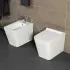 sanitari Filomuro Serie Malaga Bianco Lucido in Ceramica