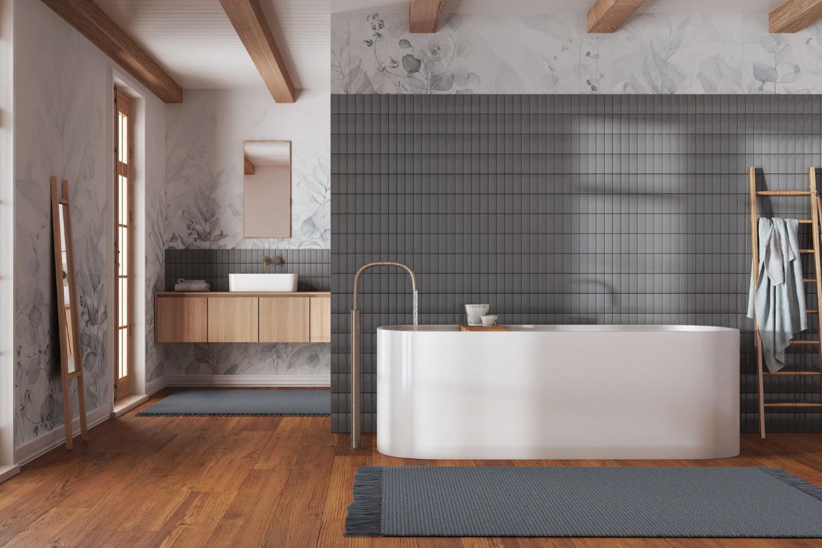 Lo stile japandi per un bagno di tendenza che piace (quasi) a tutti
